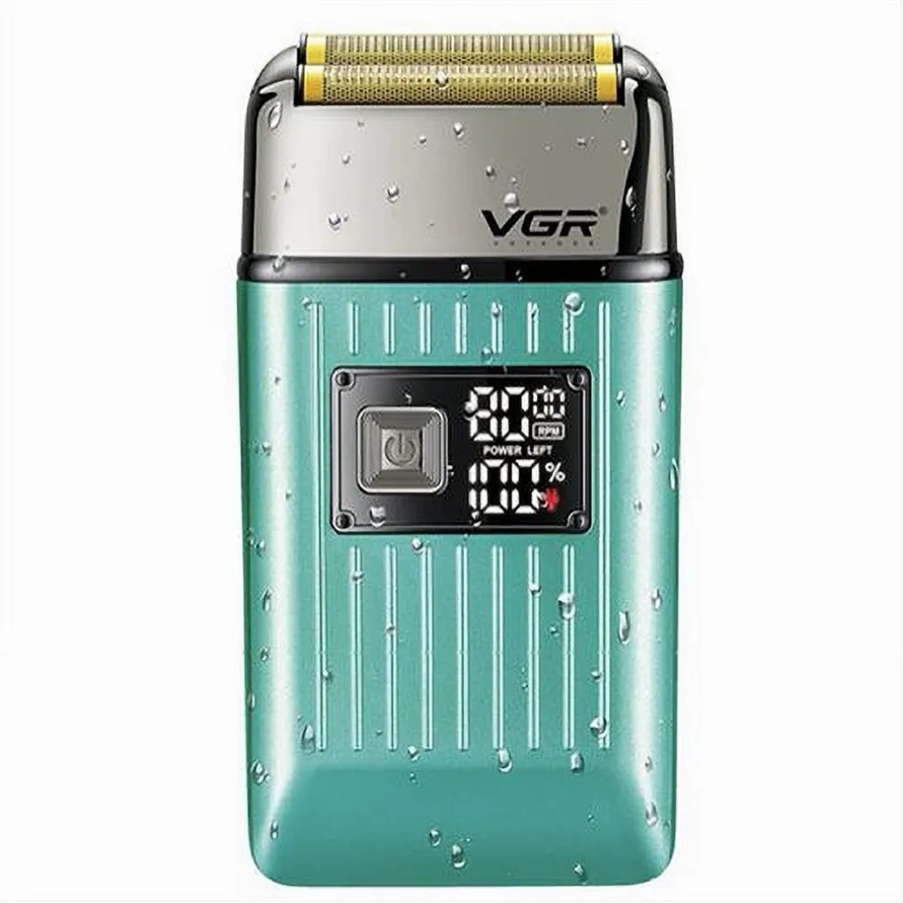 RASOIO ELETTRICO UOMO PER BARBA CAPELLI CORPO DOPPIA TESTINA INDIPENDENTE VGR357