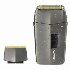 RASOIO 2IN1 TAGLIACAPELLI A BATTERIA RICARICABILE SENZA FILI PER BARBA USB V-086