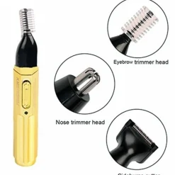 RASOIO 3IN1 UOMO DONNA DEPILATORE RIFINITURA CAPELLI BARBA RICARICABILE VIAGGIO