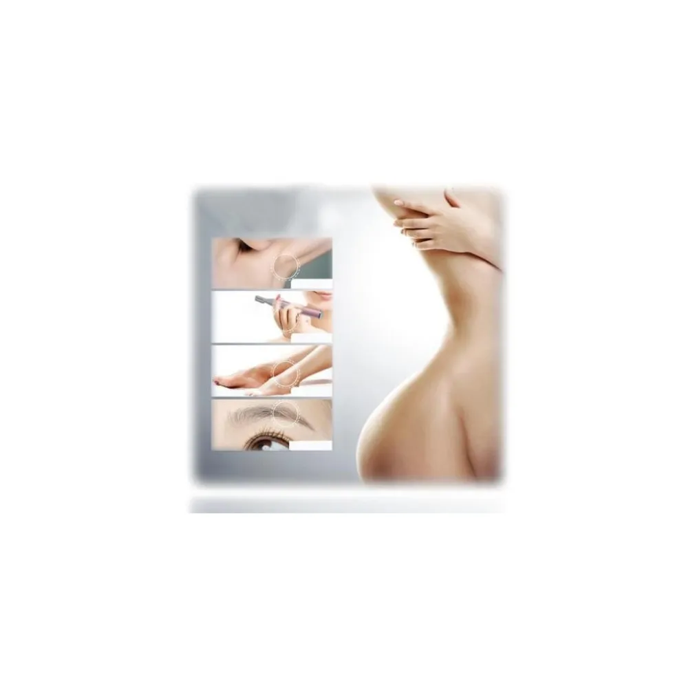 RASOIO PETTINE TAGLIA MODELLA RASA SOPRACIGLIA SOPRACCIGLIE A BATTERIE RIMUOVI