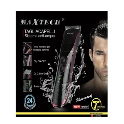 RASOIO PORTATILE RICARICABILE IMPERMEABILE 4 TESTINE TAGLIA CAPELLI BARBA TA-CA002