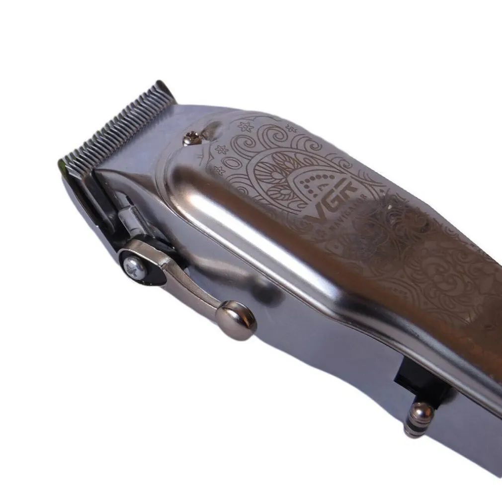 RASOIO PROFESSIONALE TAGLIA CAPELLI REGOLA BARBA RICARICABILE DISPLAY VGR V-116