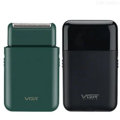 RASOIO PROFESSIONALE UOMO A BATTERIA RICARICABILE ELETTRICO PORTATILE USB V-390