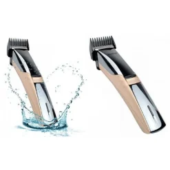 RASOIO REGOLA CAPELLI BARBA BAFFI TRIMMER PROFESSIONALE GM-6010 RICARICABILE