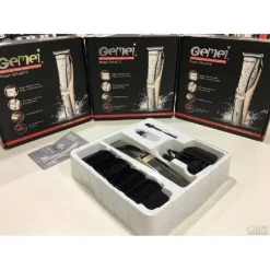 RASOIO REGOLA CAPELLI BARBA BAFFI TRIMMER PROFESSIONALE GM-6010 RICARICABILE