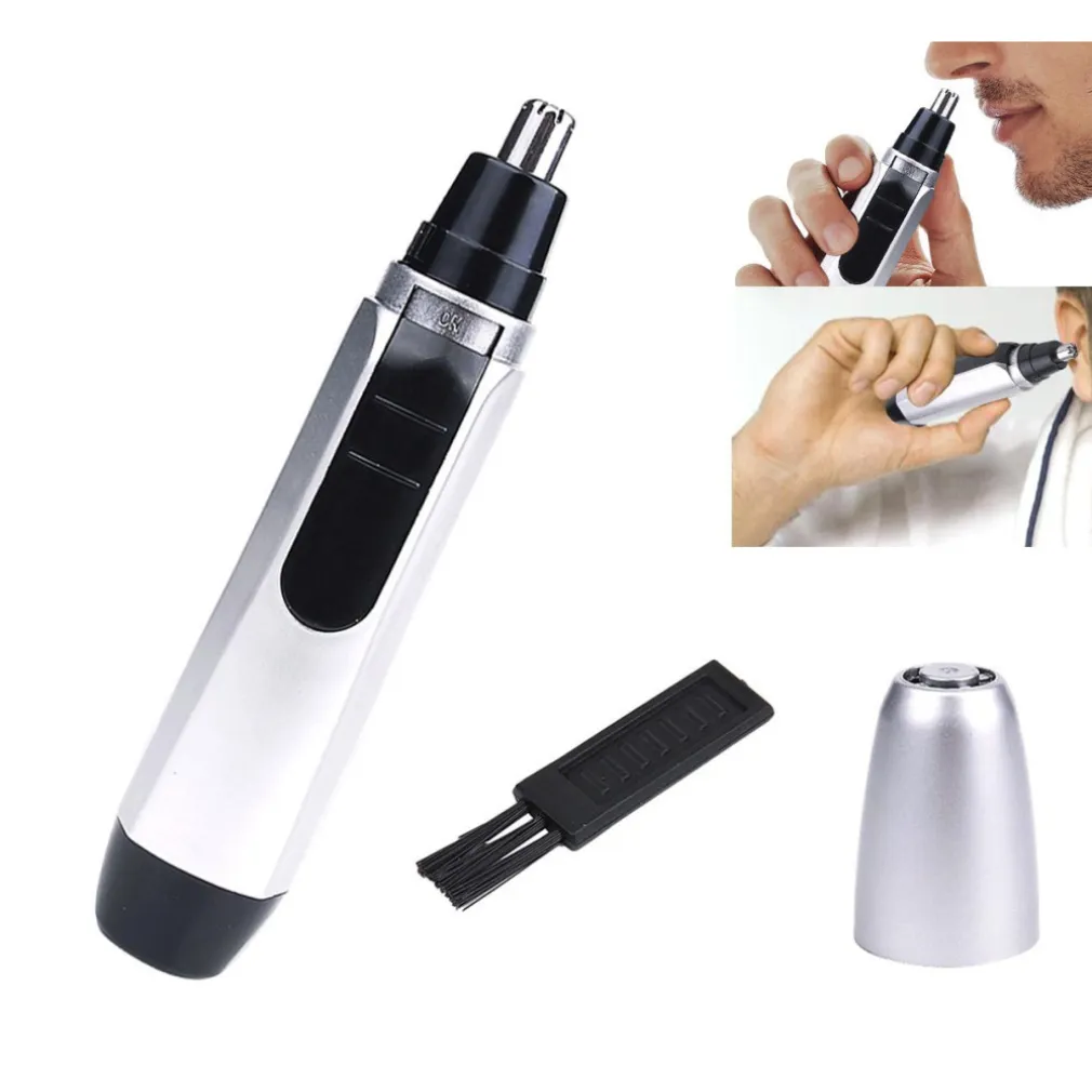 RASOIO RIFINITORE PER PELI NASO E ORRECCHIE A BATTERIA RICARICABILE SENZA ILI