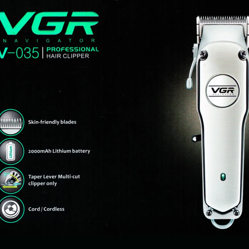 RASOIO TAGLIA CAPELLI ELETTRICO REGOLA BARBA RICARICABILE VALIGETTA SET REGALO