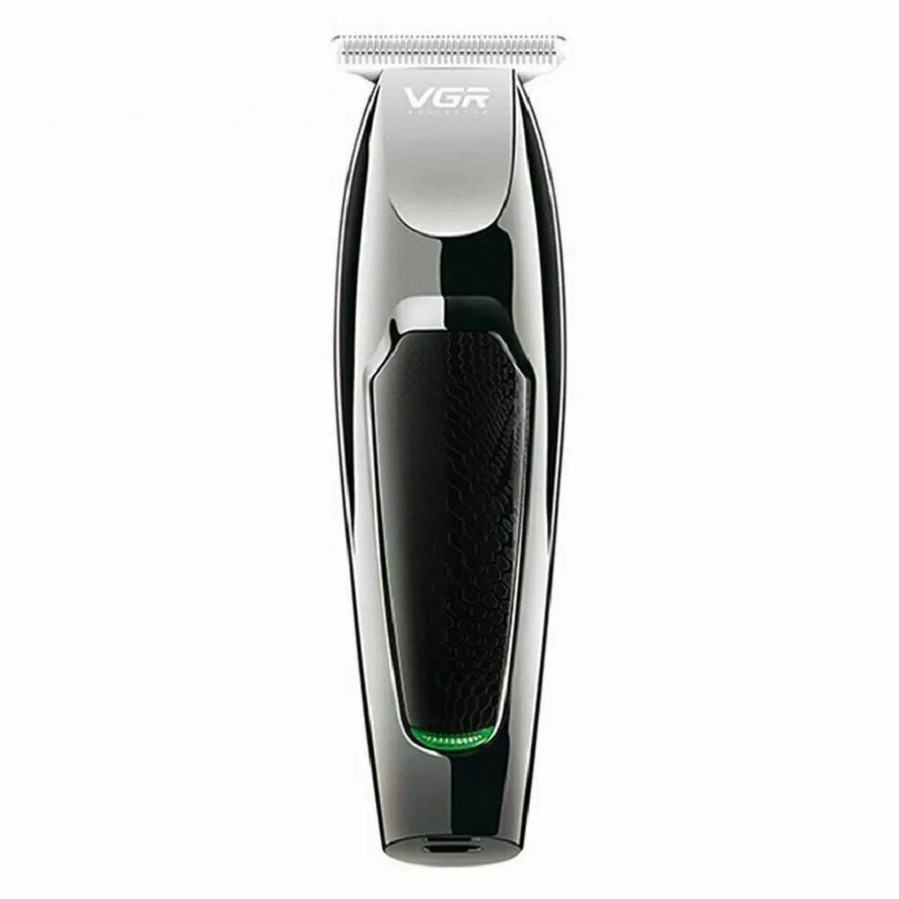 RASOIO TAGLIA CAPELLI ELETTRICO REGOLA BARBA RICARICABILE USB 5 PETTINI V-030