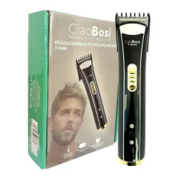 RASOIO TAGLIA CAPELLI REGOLA BARBA ELETTRICO RICARICABILE T-9688