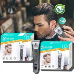 RASOIO TAGLIACAPELLI ELETTRICO RICARICABILE USB PER UOMO 5 WATT 1500MAH TX-8409