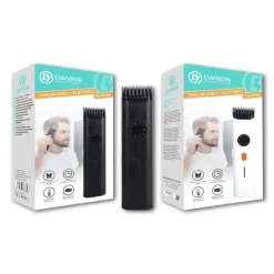 RASOIO TAGLIACAPELLI ELETTRICO RICARICABILE CAVO USB PER UOMO 2 COLORI TX-8356