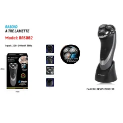 RASOIO UOMO MAXTECH VELOCITÀ DI TAGLIO CON MINI RASOIO E INTERRUTTORE RAS002