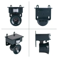 REPELLENTE AD ULTRASUONI SOLARE SCACCIA RATTI TOPI UCCELLI PICCIONI CANI GATTI