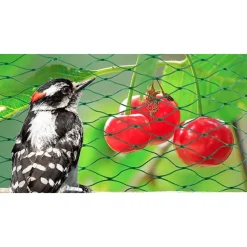 RETE ANTI ANIMALI MAGLIA POLIETILENE 1.5X10MT VERDE SCURO PROTEZIONE PIANTE ORTO 134617