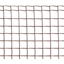 RETE DI PLASTICA PROTETTIVA 1X5 MT MARRONE PER CANCELLI RECINZIONI BALCONI 206612