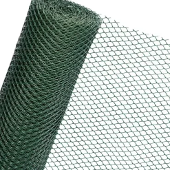 RETE DI RINFORZO PER GIARDINO VERDE 1 X 5 MT IN PLASTICA MAGLIA 13MM RECINSIONE