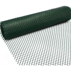 RETE DI RINFORZO PER GIARDINO VERDE 1 X 5 MT IN PLASTICA MAGLIA 13MM RECINSIONE