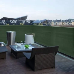 RETE OMBREGGIANTE SCHERMANTE VERDE 2 X 5 MT PER PROTEZIONE GIARDINI TERRAZZE 134702