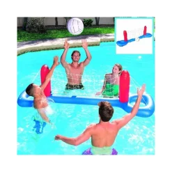 RETE PALLAVOLO GONFIABILE GALLEGGIANTE CON PALLONE 244 X 64 CM MARE PISCINA