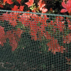 RETE PROTETTIVA IN PLASTICA PER AIUOLE 1 X 5 MT A MAGLIA QUADRATA 5X5 MM 016353