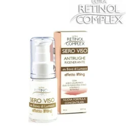 RETINOL COMPLEX SIERO VISO CONCENTRATO LIFTING ANTIRUGHE BAVA DI LUMACA 30ML