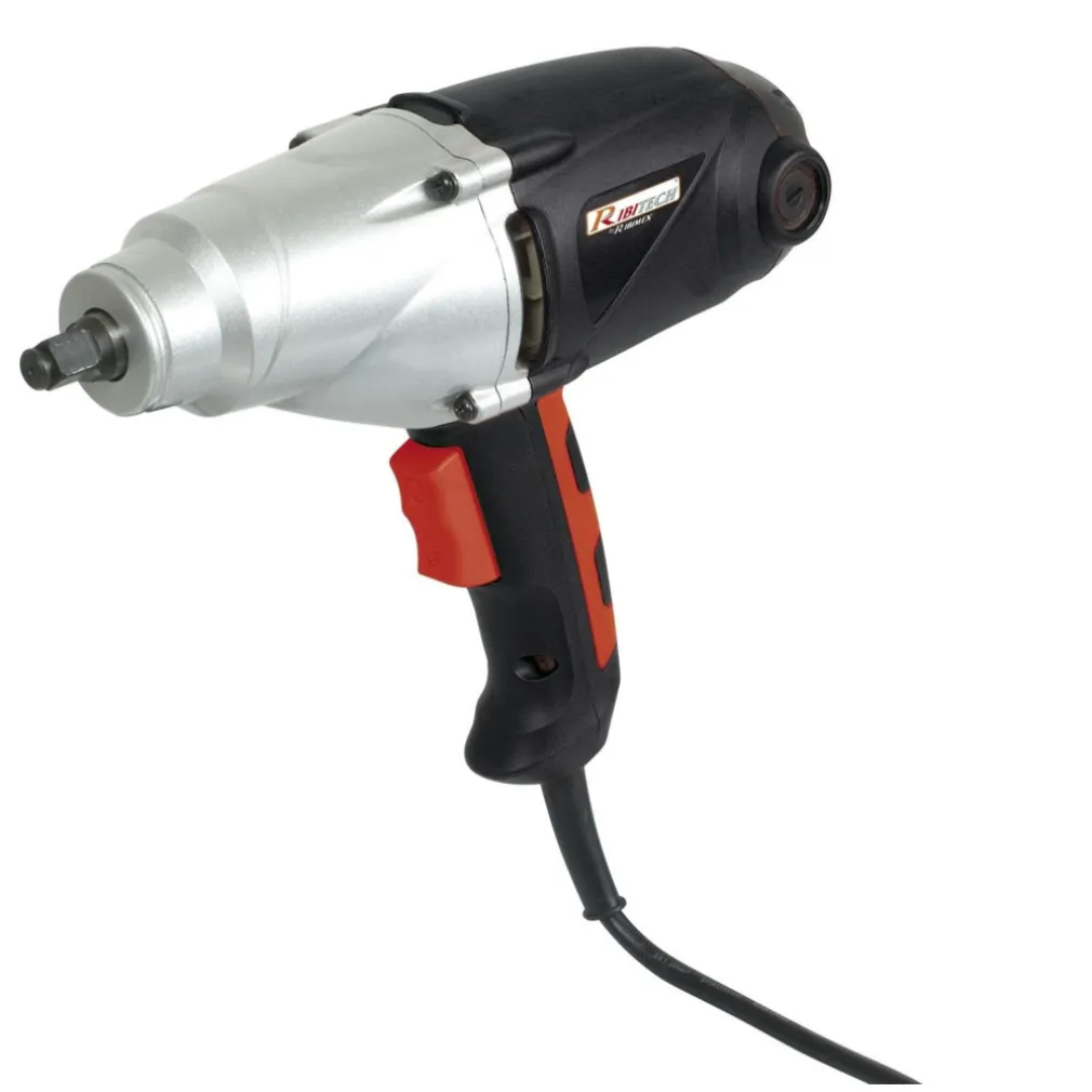 RIBIMEX AVVITATORE IMPULSI 1100W 2200 GIRI/MIN MANDRINO QUADRATO 1/2" + 4GHIERE