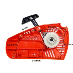 RICAMBIO UNIVERSALE PER MOTOSEGA STARTER AVVIATORE CORDA A STRAPPO X ACCENSIONE