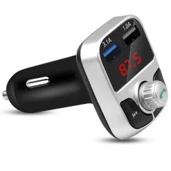RICEVITORE AUDIO PER AUTO WIRELESS UNIVERSALE BLUETOOTH ACCESSORI USB E VIVAVOCE