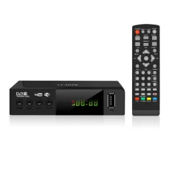 RICEVITORE DIGITALE TERRESTRE DECODER TV SCART MPMAN DVB-T 2012 TELECOMANDO USB