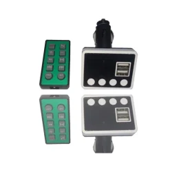 RICEVITORE MODULATORE 3IN1 A642 AUDIO BLUETOOTH 2 USB 1200MA BATTERIE SMARTPHONE