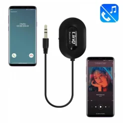 RICEVITORE MUSICALE BLUETOOTH X81 PER AUTO SPEAKER AUX JACK VIVAVOCE WIRELESS 3,5MM