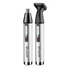 RIFINITORE ELETTRICO TRIMMER PER NASO ORECCHIE CAPELLI 2 IN 1 GM-3105 SENZA FILI