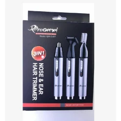 RIFINITORE 3IN1 TAGLIACAPELLI NASO ORECCHIE BATTERIA RICARICABILE TRIMMER GM3107