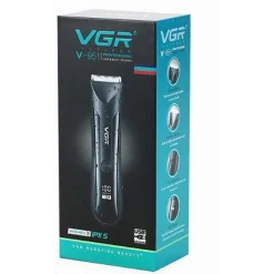 RIFINITORE PROFESSIONALE CAPELLI CORPO IMPERMEABILE IPX5 DISPLAY LED UOMO V-951