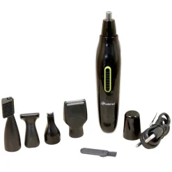 RIFINITORE RASOIO ELETTRICO 5IN1 NASO ORECCHIO CAPELLI TRIMMER GM-3125 RICARICABILE