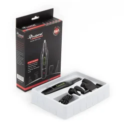 RIFINITORE RASOIO ELETTRICO 5IN1 NASO ORECCHIO CAPELLI TRIMMER GM-3125 RICARICABILE