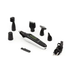 RIFINITORE RASOIO ELETTRICO 5IN1 NASO ORECCHIO CAPELLI TRIMMER GM-3125 RICARICABILE