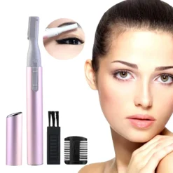 RIFINITORE TRIMMER ELETTRICO DONNA PER RASATURA PELI VISO SOPRACCIGLIA GM-518A