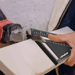 RIGHELLO 7 POLLICI TRIANGOLO 180 MM LEGA ALLUMINIO SQUADRA PER FALEGNAME