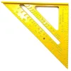 RIGHELLO SQUADRETTA 7 POLLICI TRIANGOLO 180 MM IN PLASTICA SQUADRA PER FALEGNAME