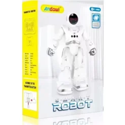 ROBOT SMART BOT INTERATTIVO CONTROLLO A GESTI AZIONI TELECOMANDATO RICARICABILE