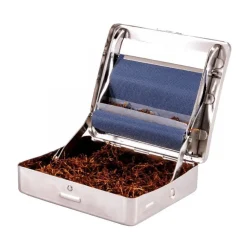 ROLLATORE RULLO MACCHINETTA PER SIGARETTE TABACCHIERA IN METALLO RULLA DRUM