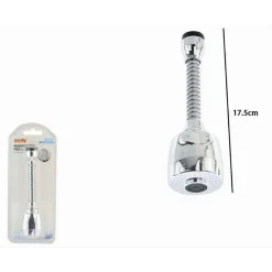 ROMPIGETTO FLESSIBILE GIREVOLE UGELLO CUCINA PER LAVELLO RUBINETTO 17.5 CM 87174