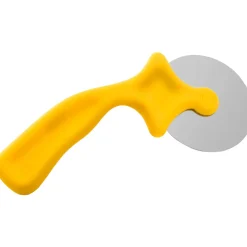 ROTELLA TAGLIAPIZZA TAGLIA PIZZA LAMA IN ACCIAIO DIAMETRO 6,5CM COLORATA GADGET