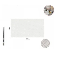 ROTOLO ADESIVO ALLUMINIO 40CMX3MT PER CASSETTI MOBILI ARMADI PARATI CUCINA 70505