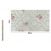 ROTOLO PELLICOLA ADESIVA PVC DAMASCATO CON FIORI ROSA 45CMX2MT MOBILI 71220 CASA