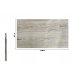 ROTOLO PELLICOLA ADESIVA PER PARETE EFFETTO LEGNO 45CMX2MT MOBILI CASSETTI 71239
