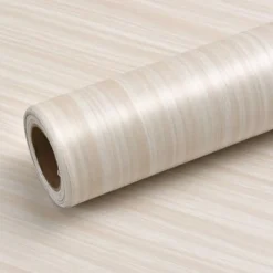 ROTOLO PELLICOLA ADESIVA EFFETTO LEGNO CHIARO 45CMX2M CASSETTI MOBILI PARATI