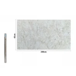 ROTOLO PELLICOLA ADESIVA PARETE GRES PORCELLANATO EFFETTO MARMO 45CMX2MT 71258