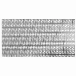 ROTOLO PELLICOLA FINESTRE STRISCE STATICHE 2D OPACA 45CMX2MT ADESIVA VETRO 10107